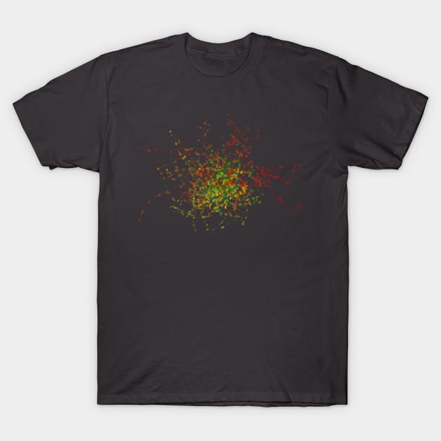 Psychedelic Forest T-Shirt by brutalworld